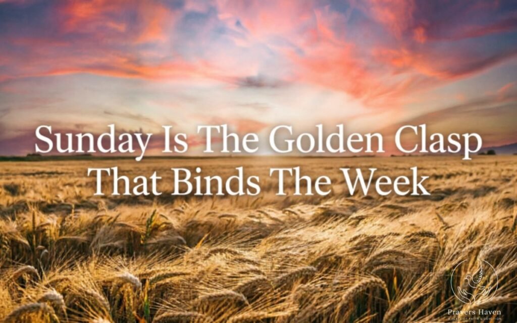 Short Inspirational Sunday Morning Blessings